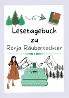 Vorschau - Unterrichtsreihen - Lesetagebuch: Ronja Räubertochter (Astrid Lindgren) mit Lösungen - Seite 1