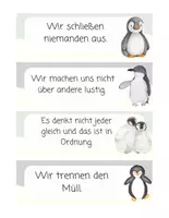 Vorschau - Poster - Klassenregeln für die Pinguinklasse - Seite 2