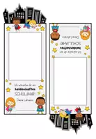 Vorschau - Bildkarten - Schülergeschenk: Willkommensgruß Schulstart - Superhelden - Giveaway Vorlage - Seite 1