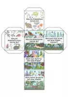 Vorschau - Mal- und Bastelvorlagen - Erzählwürfel - Lebensraum Wiese - Deckblatt