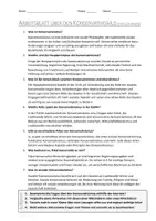 Vorschau - Arbeitsblätter - AB mit Fragen zum Thema "Konservativismus" + Lösungsblatt - Seite 1