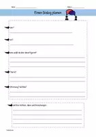 Vorschau - Arbeitsblätter - DIALOG MATERIALPAKET - (fiktive) Dialoge im Deutschunterricht - Seite 3