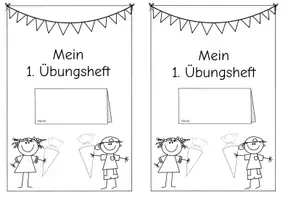 Vorschau - Arbeitsblätter - Schulstart Übungsheft - Klasse 1 - Seite 2
