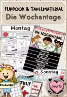 Vorschau - Arbeitsblätter - Rund um den Kalender | Grundschule Kl. 1/2 | Materialpaket - Seite 1
