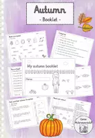 Vorschau - Arbeitsblätter - Autumn/Fall - Booklet - Klasse 3-4 - Deckblatt