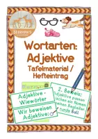 Vorschau - Poster - Materialpaket Wortarten - Seite 1