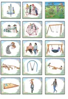 Vista previa - Tarjetas / Manipulativos - Roue de la fortune Attraper des images "Auf dem Spielplatz" Allemand - página 2