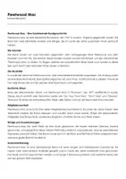 Vorschau - Arbeitsblätter - Fleetwood Mac (Infotext und Übungen) - Deckblatt