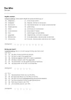 Vorschau - Arbeitsblätter - The Who (Infotext und Übungen) - Seite 1