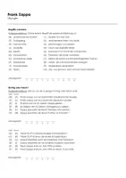 Vorschau - Arbeitsblätter - Frank Zappa (Infotext und Übungen) - Seite 1