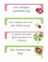 Vorschau - Poster - Klassenregeln für die Marienkäferklasse - Seite 2