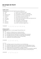 Vorschau - Arbeitsblätter - Die Oper Die Königin der Nacht (Infotext und Übungen) - Seite 1