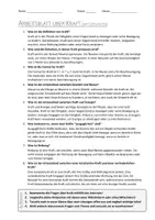 Vorschau - Arbeitsblätter - AB mit Fragen zum Thema "Kraft" + Lösungsblatt + Mindmap + Infografik - Seite 2