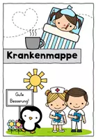 Vorschau - Anderer Materialtyp - Krankenmappe – Krankenpost – Pinguinklasse- Sammlung für kranke Kinder - Seite 3