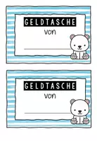 Vorschau - Präsentationen/Tafelbilder - Geldtasche – Geldbeutel – Deckblatt - Eisbärenklasse - Seite 3