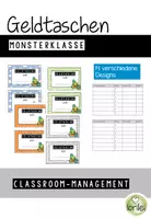 Vorschau - Poster - Geldtasche – Geldbeutel – Deckblatt - Monsterklasse - Seite 2