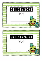 Vorschau - Poster - Geldtasche – Geldbeutel – Deckblatt - Monsterklasse - Seite 3