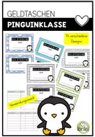 Vorschau - Poster - Geldtasche – Geldbeutel – Deckblatt - Pinguinklasse - Deckblatt