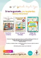Vista previa - Juegos / Gamificación - Juego para repasar los Tiempos Verbales - página 3