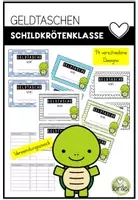 Vorschau - Poster - Geldtasche – Geldbeutel – Deckblatt - Schildkrötenklasse - Deckblatt