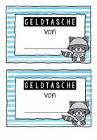 Vorschau - Poster - Geldtasche – Geldbeutel – Deckblatt - Waschbärenklasse - Seite 3