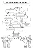 Vorschau - Arbeitsblätter - Einschulung: Bist du bereit für die Schule? - Arbeitsblatt - Seite 3