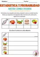 Vista previa - Hojas de trabajo - ESTADÍSTICA Y PROBABILIDAD- FICHAS - página 1