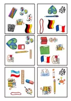 Vorschau - Unterrichtsreihen - Salut on joue! Suche die Paare. Spiel zur Einheit 6 (Unité 6) - Seite 2