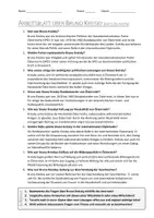 Vorschau - Arbeitsblätter - AB mit Fragen zum Thema "Bruno Kreisky" + Lösungsblatt - Seite 1