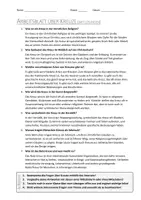Vorschau - Arbeitsblätter - AB mit Fragen zum Thema "Kreuz" + Lösungsblatt + Infografik - Seite 2