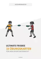Vorschau - Stationenlernen - Ultimate Frisbee - 33 Übungskarten für den Sportunterricht - Deckblatt