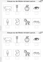 Vorschau - Arbeitsblätter - Buchstaben Mini-Heft zum "ei" (Buchstabenheft/Buchstabeneinführung) - Seite 3
