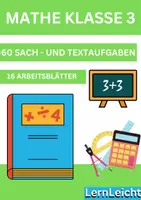 Vorschau - Arbeitsblätter - 3. Klasse Textaufgaben - Sachaufgaben - mit Lösungen - Deckblatt