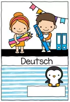 Vorschau - Arbeitsblätter - Deckblätter Pinguinklasse – Schnellhefter & Vorlagen für Grundschule - Seite 2