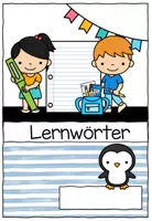 Vorschau - Arbeitsblätter - Deckblätter Pinguinklasse – Schnellhefter & Vorlagen für Grundschule - Seite 3