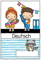 Vorschau - Poster - Deckblätter Waschbärenklasse – Schnellhefter & Vorlagen für Grundschule - Seite 2
