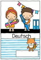 Vorschau - Arbeitsblätter - Deckblätter Fuchsklasse – Schnellhefter & Vorlagen für Grundschule - Seite 2