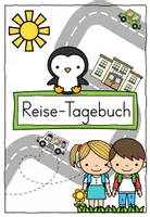 Vorschau - Arbeitsblätter - Reisetagebuch Pinguinklasse (Klassenmaskottchen) - Reise - Seite 2