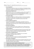 Vorschau - Arbeitsblätter - AB mit Fragen zum Thema "Kugelfische" + Lösungsblatt - Seite 1