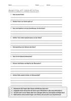 Vorschau - Arbeitsblätter - AB mit Fragen zum Thema "Küste" + Lösungsblatt + Infografik - Deckblatt