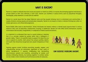 Vorschau - Arbeitsblätter - Racism and Inequality (Speaking Prompts / Conversation Cards) #demokratiestärken - Seite 1