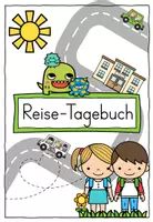 Vorschau - Arbeitsblätter - Reisetagebuch Monsterklasse (Klassenmaskottchen) - Reise - Seite 2