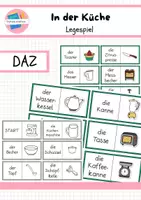 Vorschau - Spiele - In der Küche - Legespiel DAZ - Deckblatt
