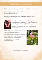 Vorschau - Mal- und Bastelvorlagen - Bastelidee Flamingo / Bastelvorlage / Schneidetraining - Seite 1