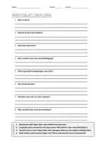 Vorschau - Arbeitsblätter - AB mit Fragen zum Thema "Lärm" + Lösungsblatt + Infografik - Seite 1