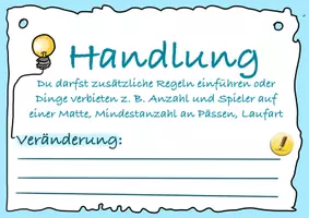 Vorschau - Arbeitsblätter - Spielentwicklung (Beispiel: Brennball) - Deckblatt