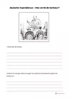 Vorschau - Arbeitsblätter - Deutscher Imperialismus - Partnerarbeit - Seite 2