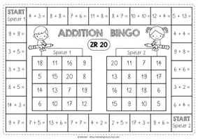 Vorschau - Stationenlernen - SPARPAKET Mathe Bingo | Addition, Subtraktion, Multiplikation & Division - Seite 3