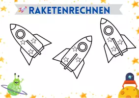 Vorschau - Spiele - Raketenrechnen I Rechenspiel I Addition - Seite 3