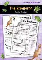 Vorschau - Arbeitsblätter - The Kangaroo Profile Fact Sheet (English) - Deckblatt